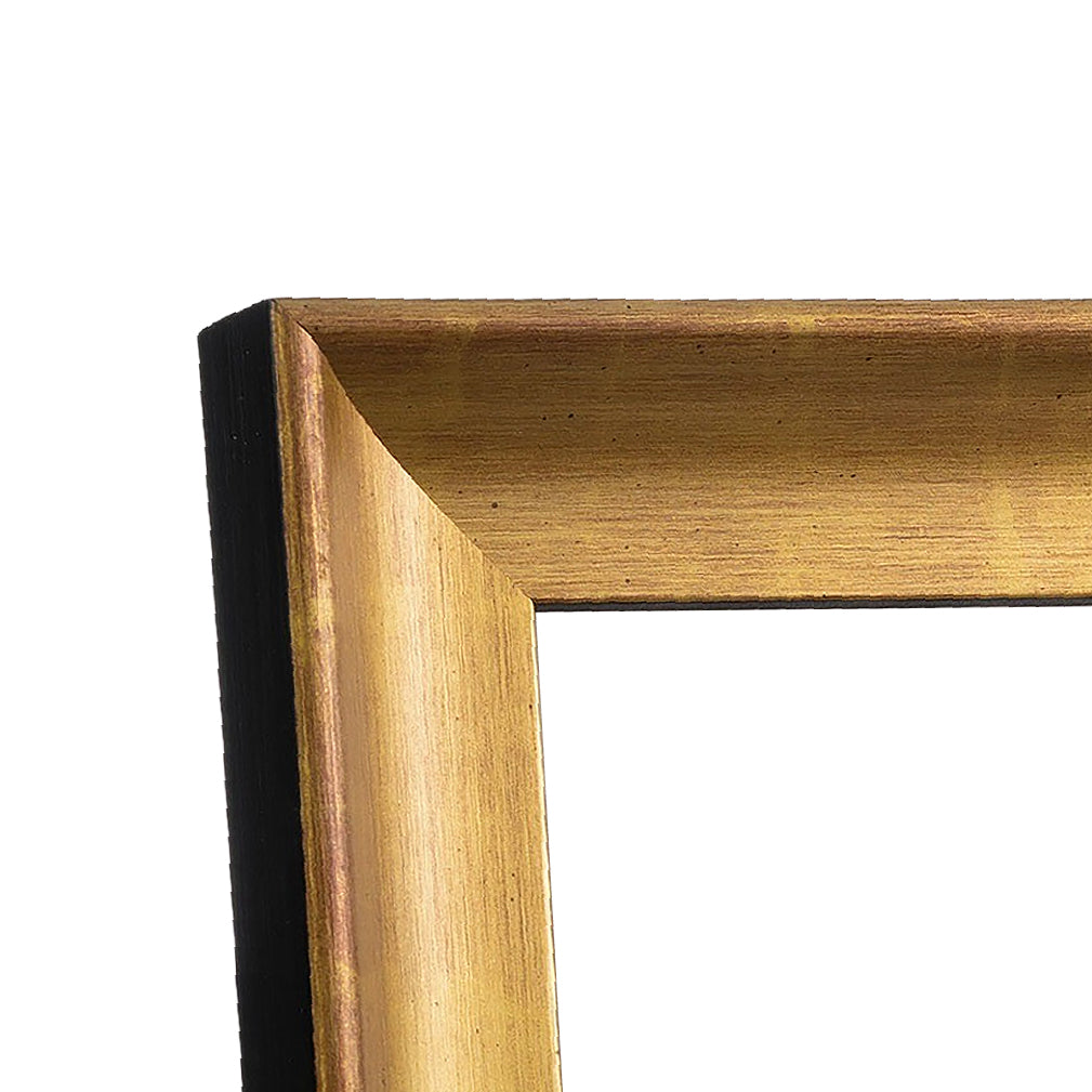 Rubbed Gold Classic Medium Width Table Top Frame