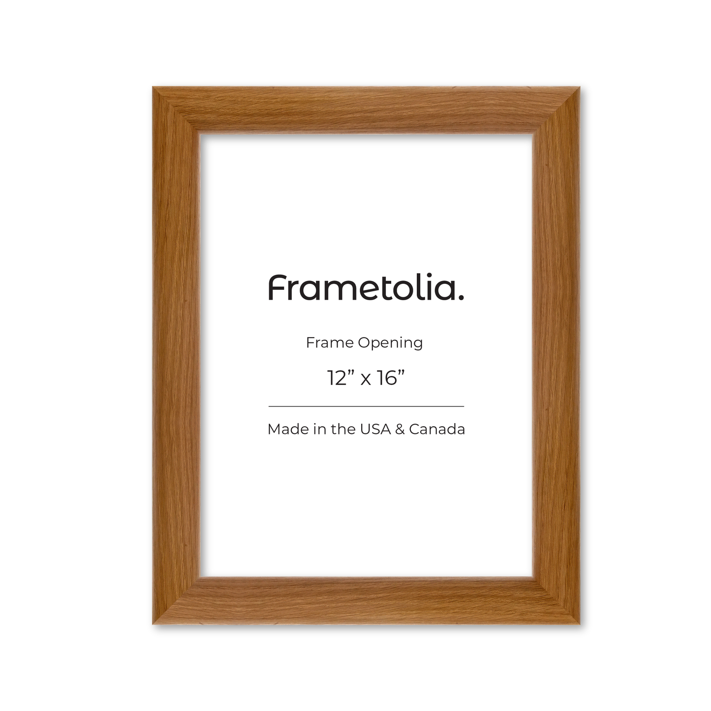 12" x 16" Light Oak Hudson Valley Wall Frame