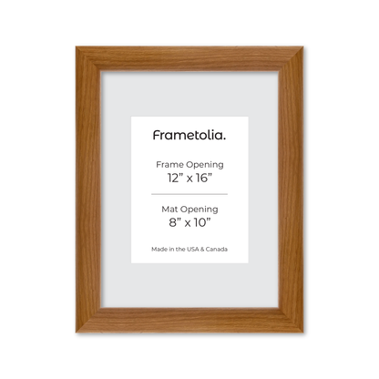 12" x 16" Light Oak Hudson Valley Wall Frame