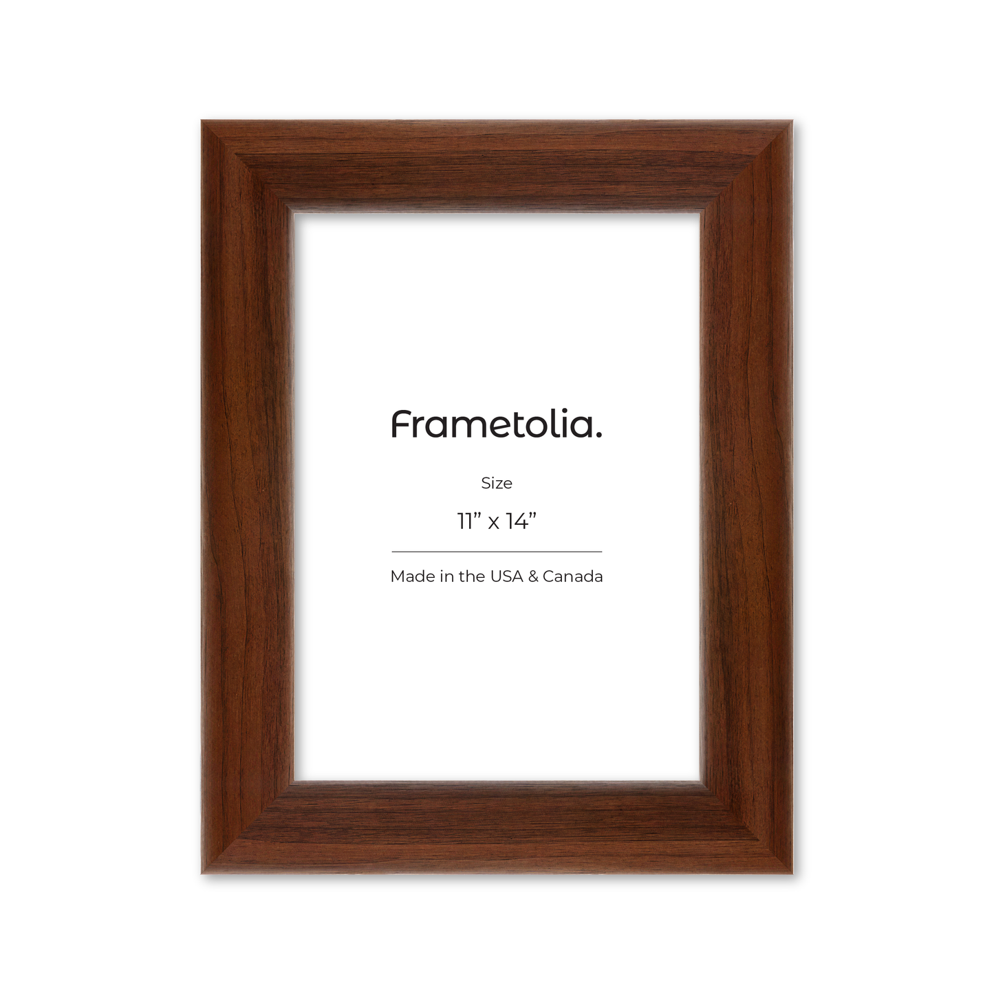 11" x 14" Dark Walnut Hudson Valley Wall Frame