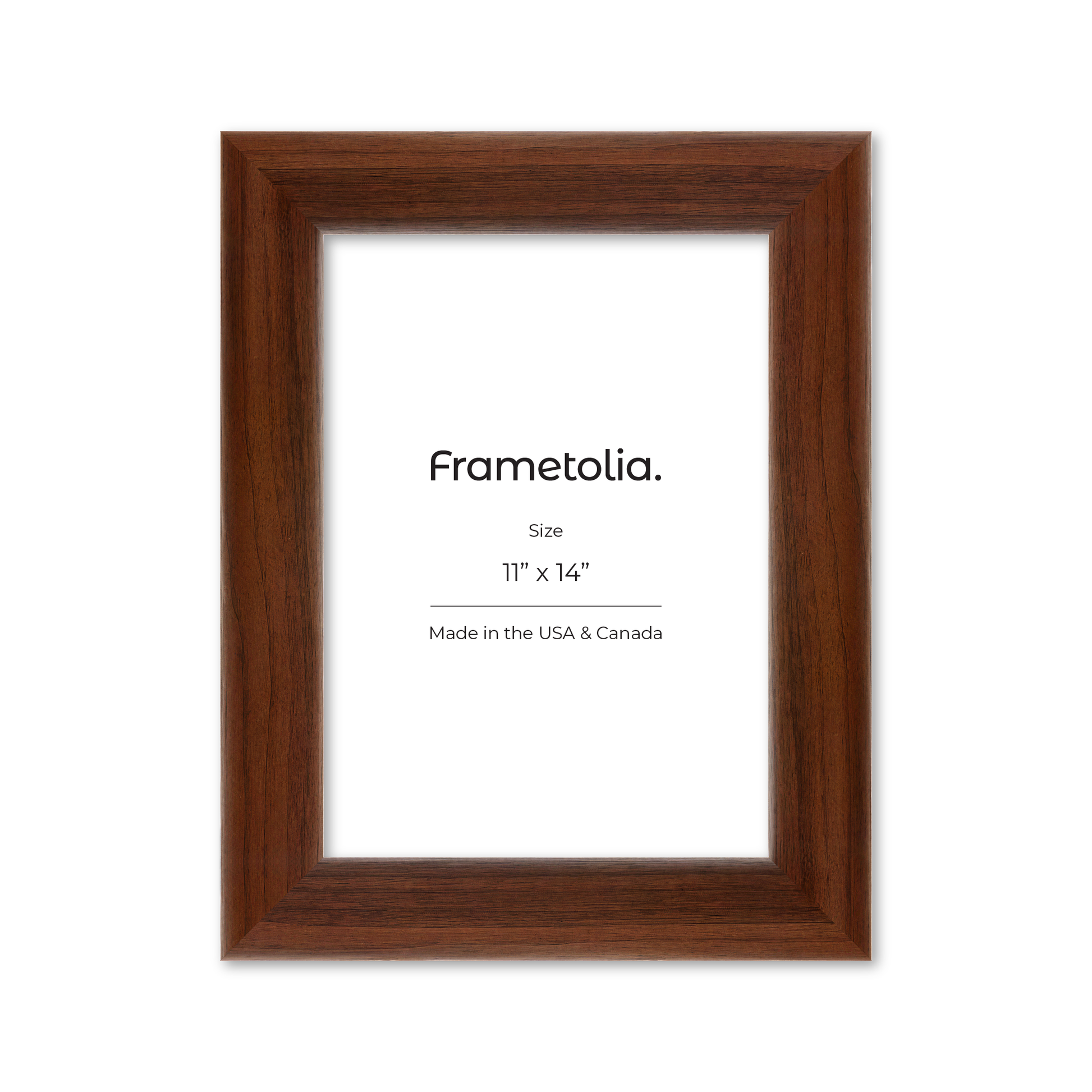11" x 14" Dark Walnut Hudson Valley Wall Frame