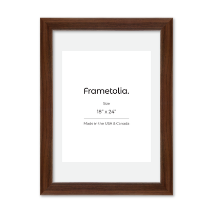 18" x 24" Dark Walnut Hudson Valley Wall Frame