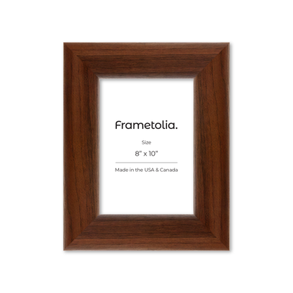 8" x 10" Dark Walnut Hudson Valley Wall Frame