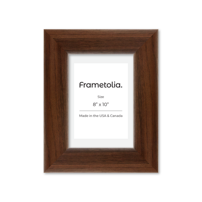 8" x 10" Dark Walnut Hudson Valley Wall Frame