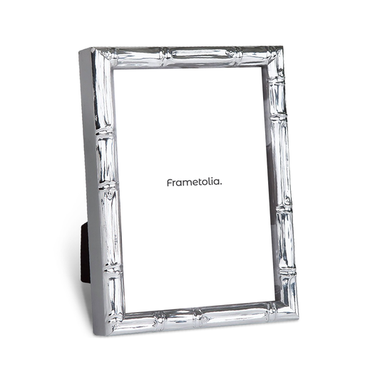 Shimmering Silver Narrow Width Table Top Frame