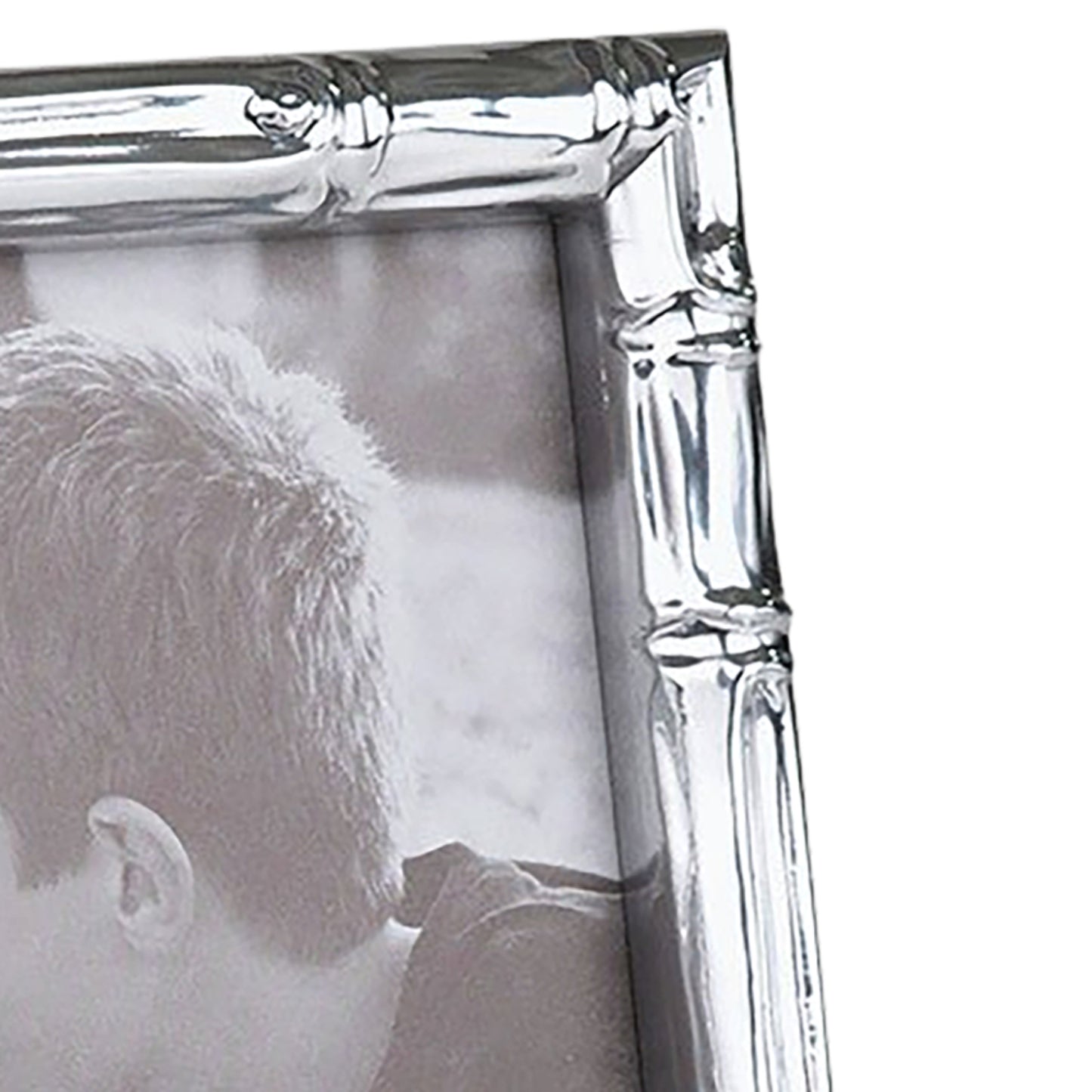 Shimmering Silver Narrow Width Table Top Frame