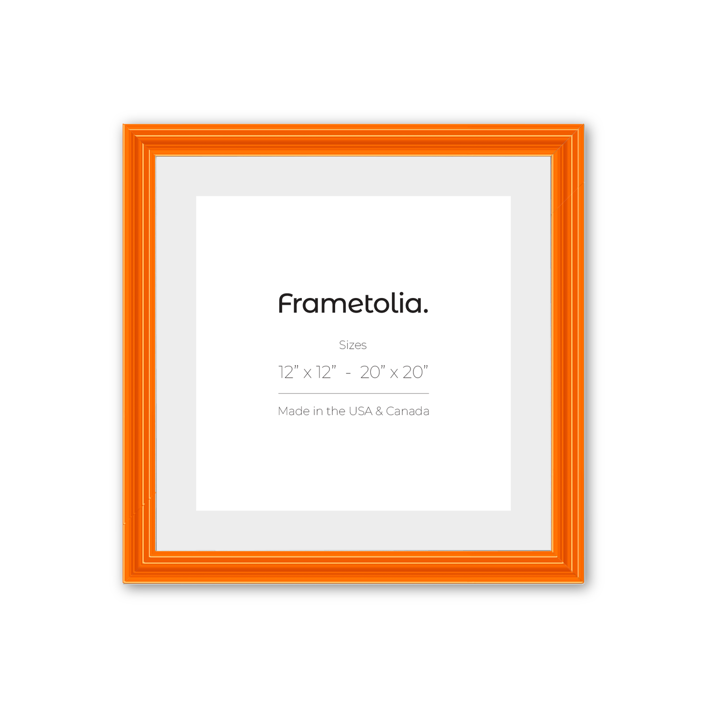 Orange Marmalade Wide Width Wall Frame