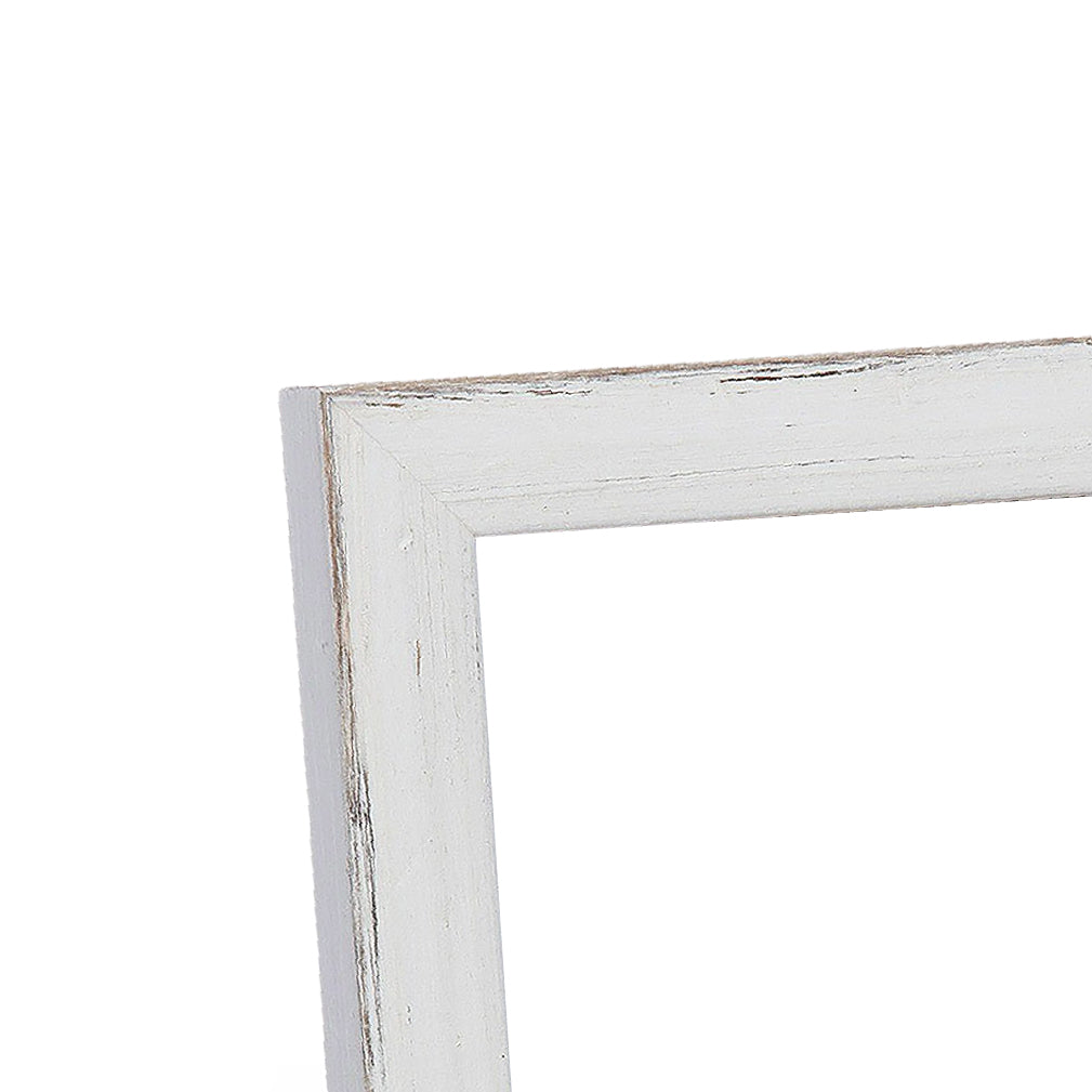 Matte White Narrow Width Table Top Frame