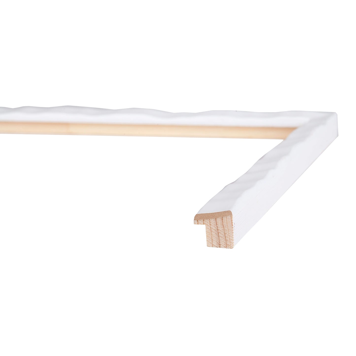 Cloud White Narrow Width Table Top Frame