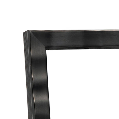 Jet Metal Black Narrow Width Table Top Frame