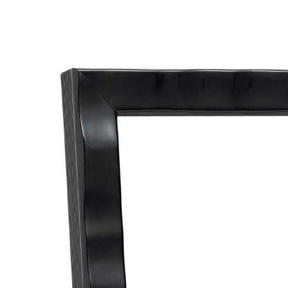 Black Gloss Narrow Width Table Top Frame