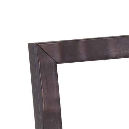 Dark Cocoa Narrow Width Table Top Frame