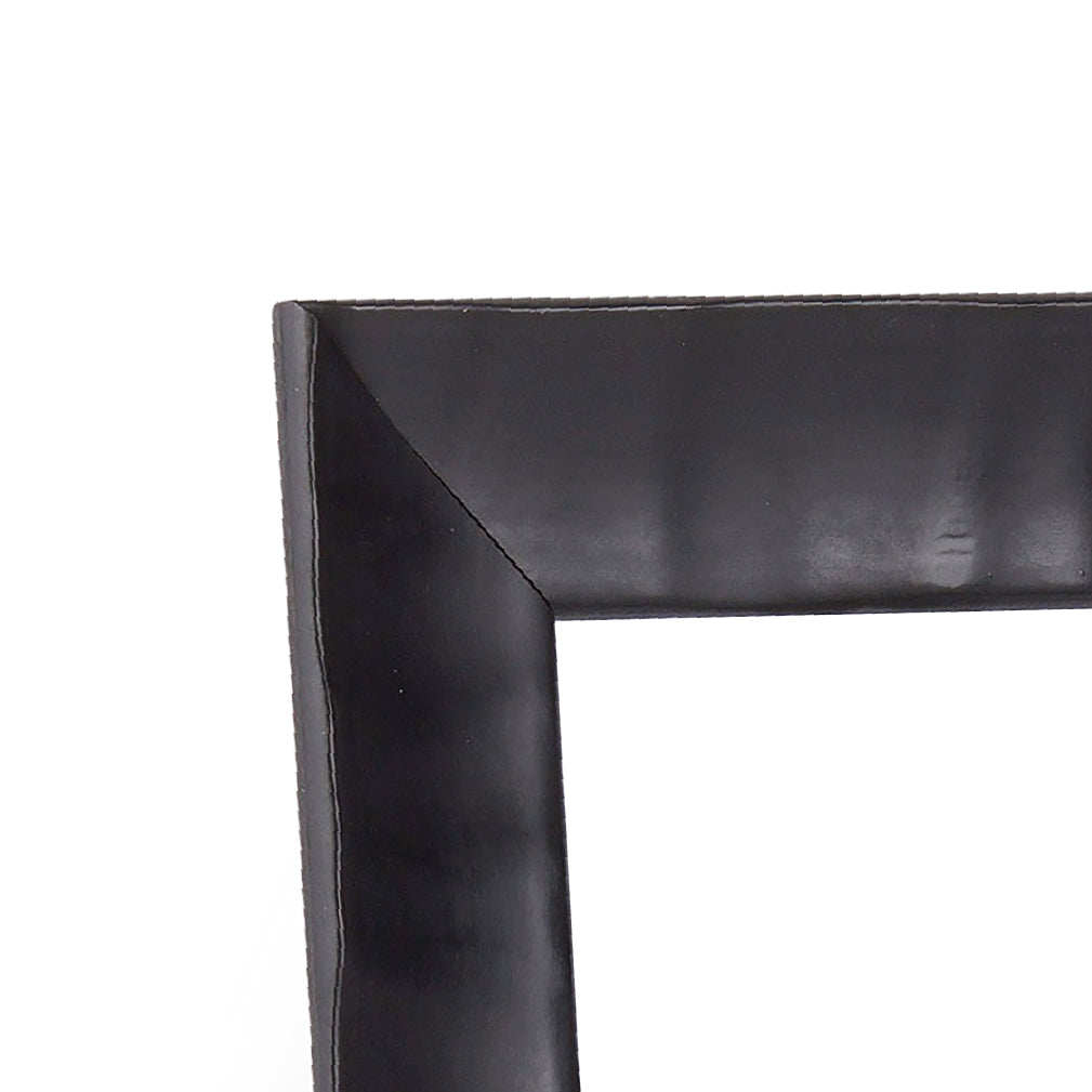 Charcoal Black Medium Width Scoop Profile Table Top Frame