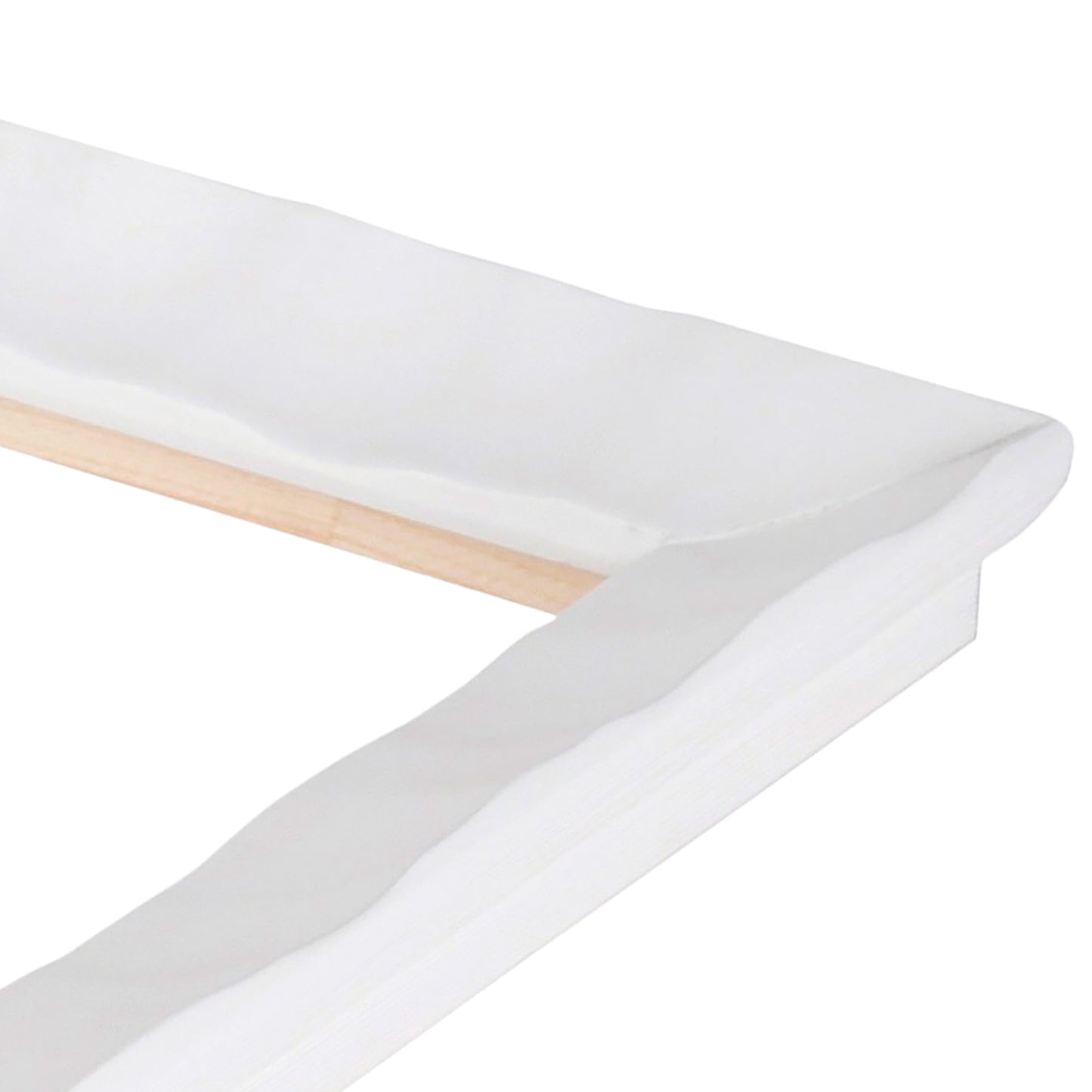 Cloud White Medium Width White Arber Table Top Frame