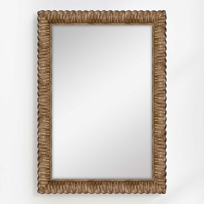 Mirror hanging in a room