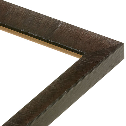 Dark Ash Scoop Modern Medium Width Table Top Frame