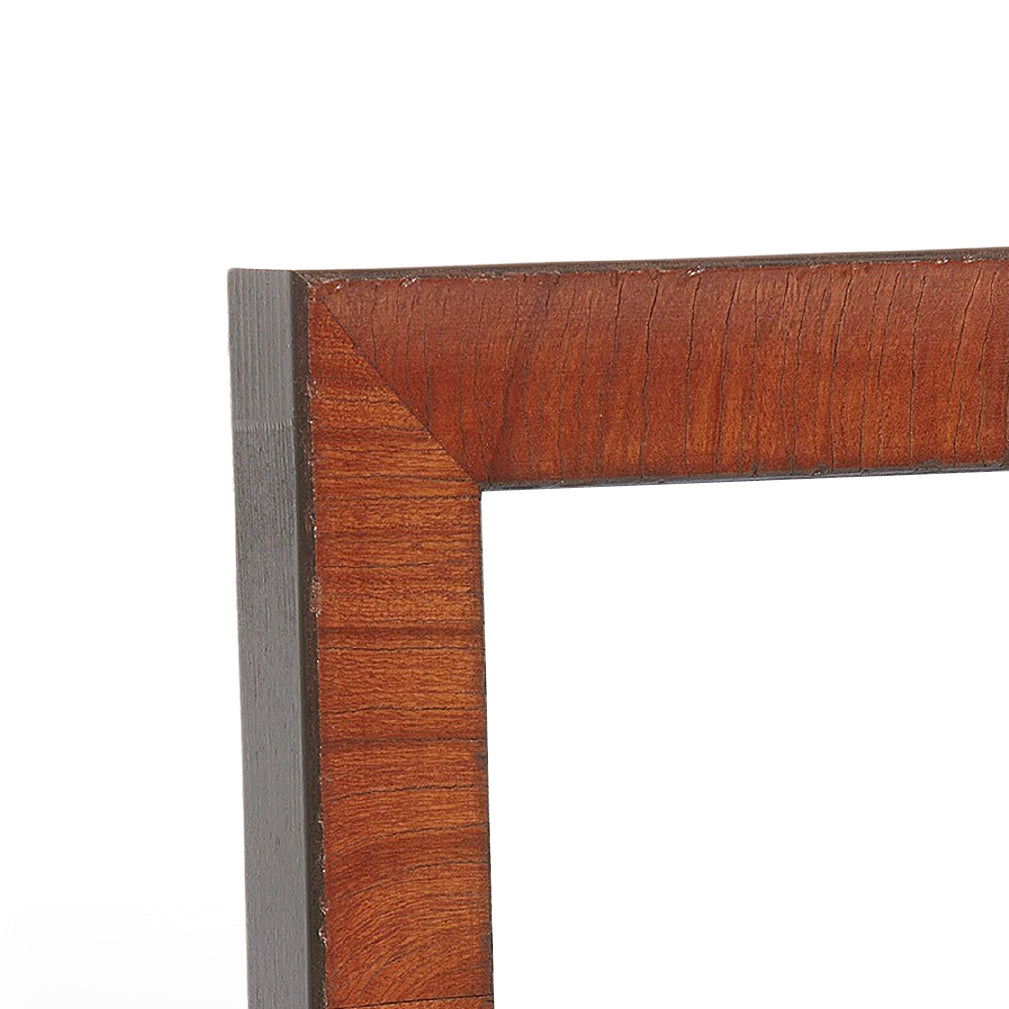 Cognac Medium Width Wood Table Top Frame