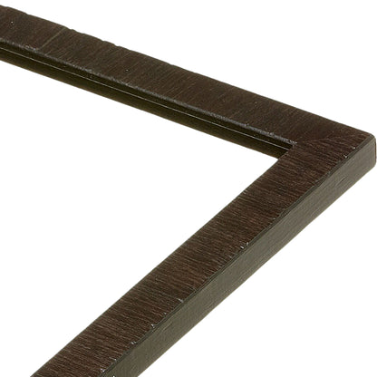 Dark Ash Contemporary Narrow Width Table Top Frame