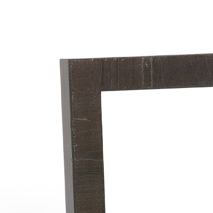 Dark Ash Contemporary Narrow Width Table Top Frame