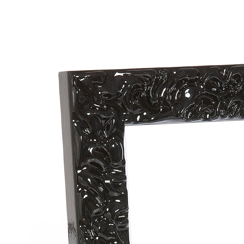 Electric Black Leaf Medium Width Table Top Frame