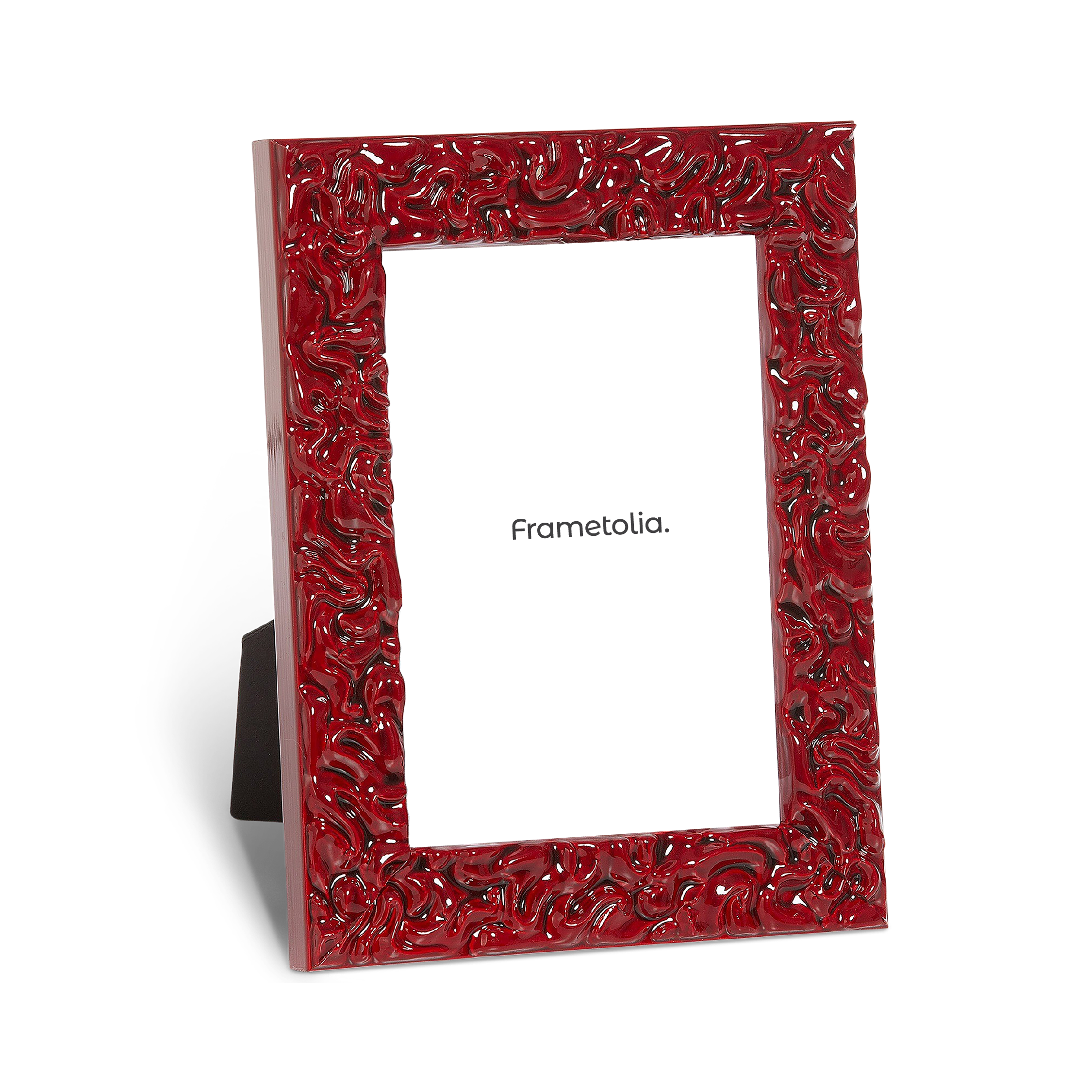 electric red medium width table top frame