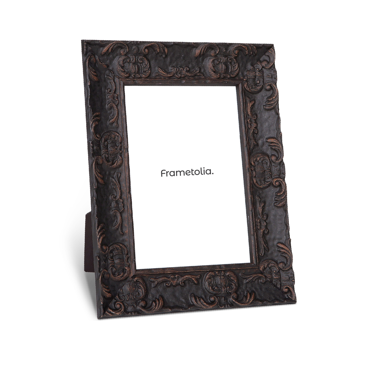 Rustic Black Medium Width Table Top Frame