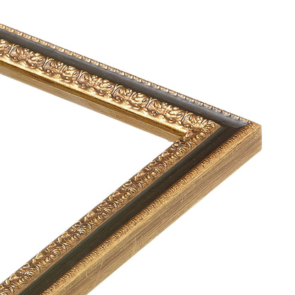 Gold & Black Medium Width Table Top Frame