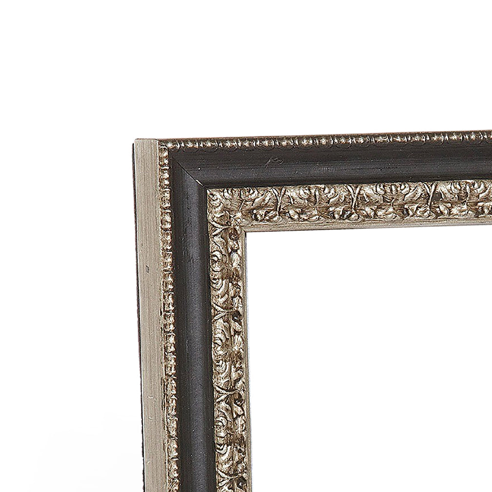 Black & Silver Medium Width Table Top Frame