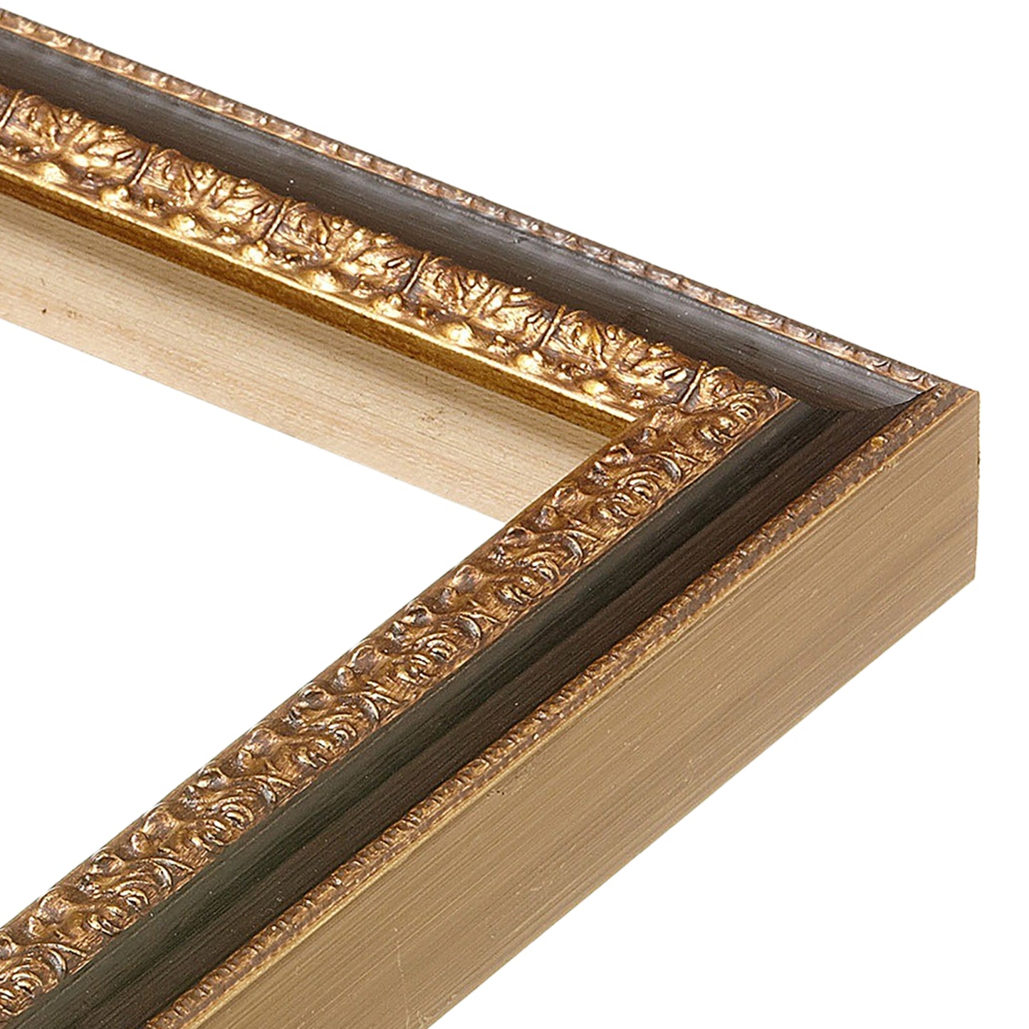 Gold & Black Modern Medium Width Table Top Frame