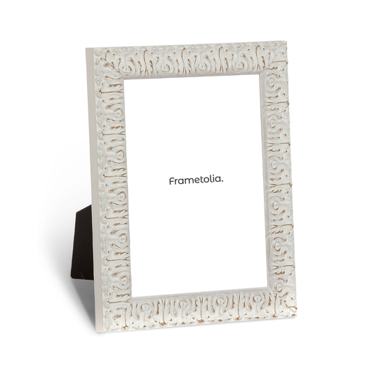 White Medium Width Table Top Frame