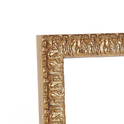Gold Leaf Motif Medium Width Table Top Frame