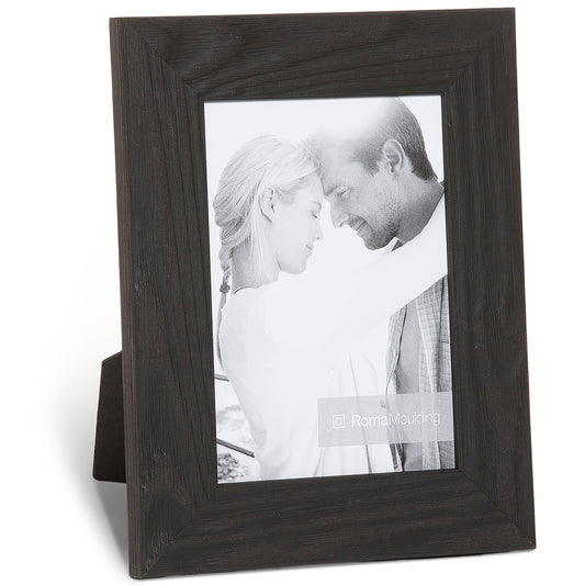 Black Charcoal 1-1/2" Arber Wood Picture Frame