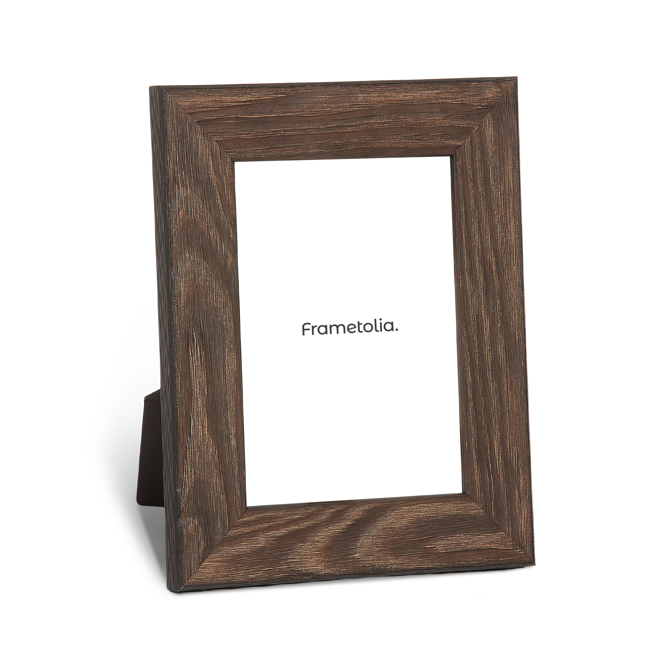 smoked pine modern medium width table top frame