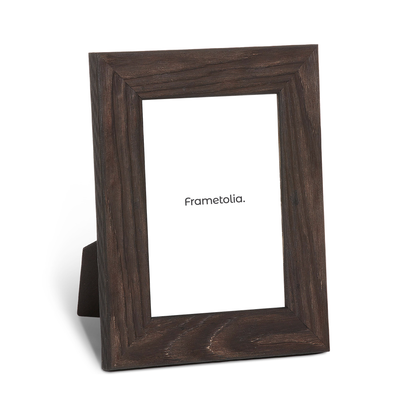 Roasted Chestnut Modern Medium Width Table Top Frame