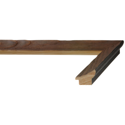 Light Smoked Pine Medium Width Table Top Frame