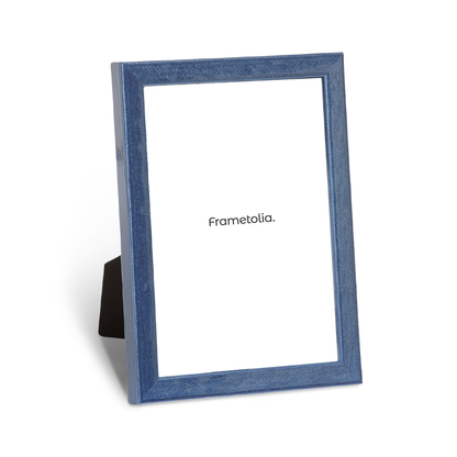 Shimmering Light Blue Narrow Width Table Top Frame