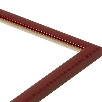 Shimmering Red Narrow Width Table Top Frame