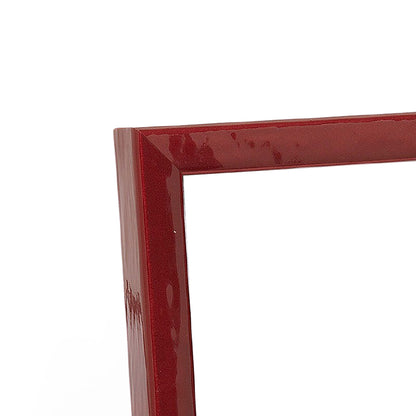 Shimmering Red Narrow Width Table Top Frame