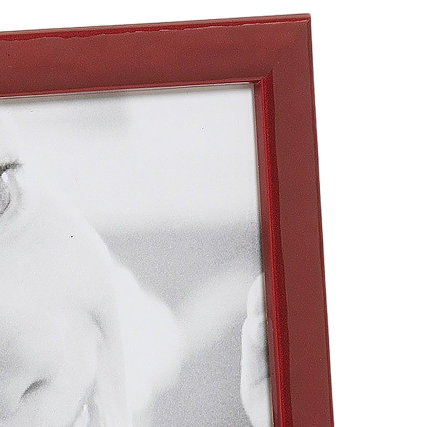 Shimmering Red Narrow Width Table Top Frame