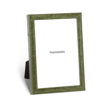 Shimmering Moss Green Narrow Width Table Top Frame