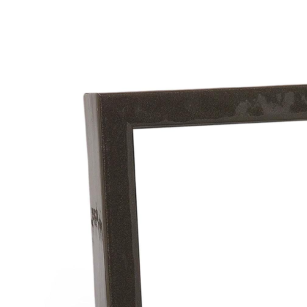 Shimmering Gray Narrow Width Table Top Frame