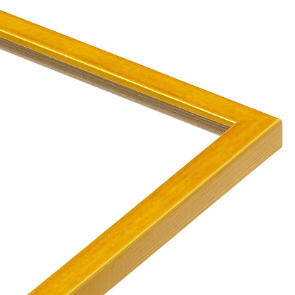 Shimmering Yellow Narrow Width Table Top Frame