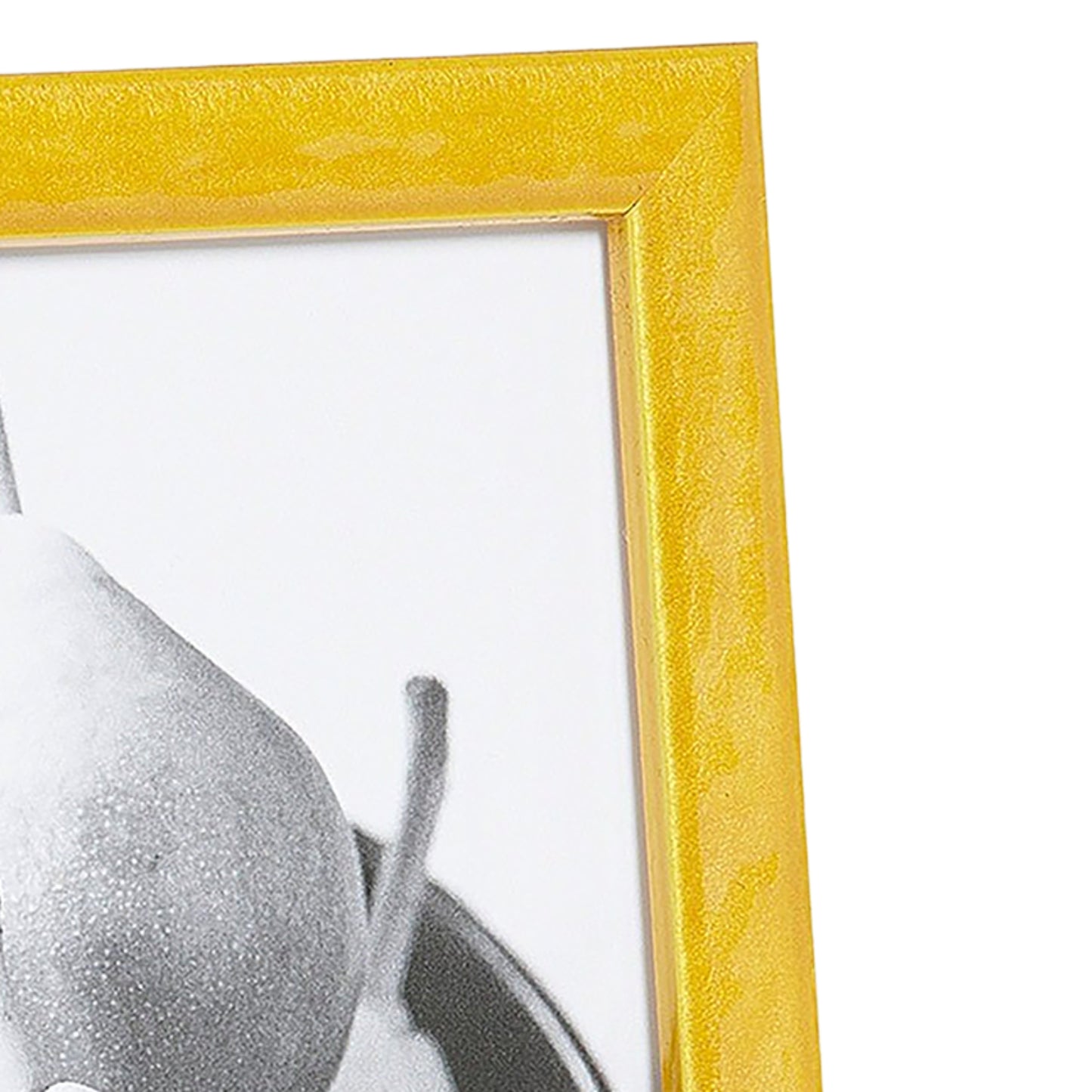 Shimmering Yellow Narrow Width Table Top Frame