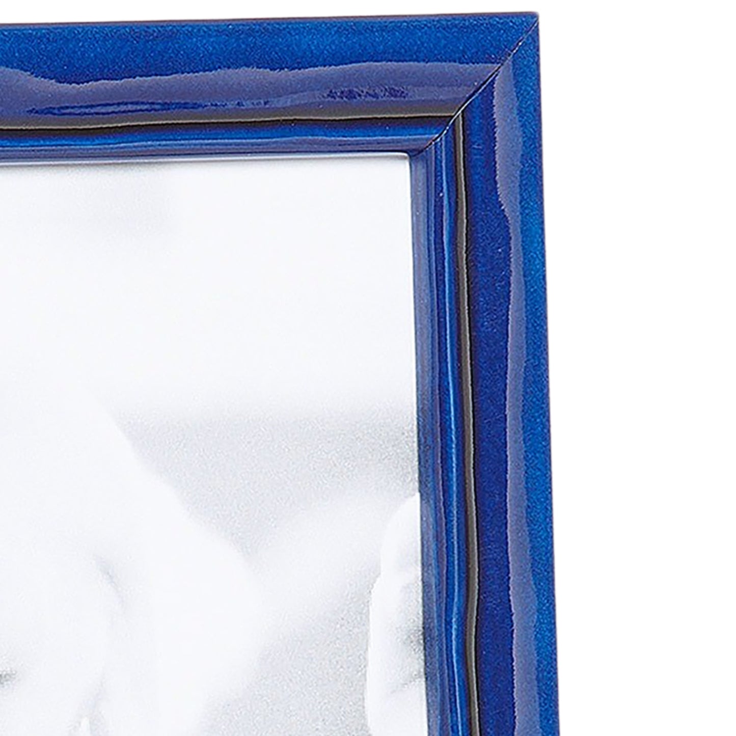 Shimmering Blue Narrow Width Table Top Frame