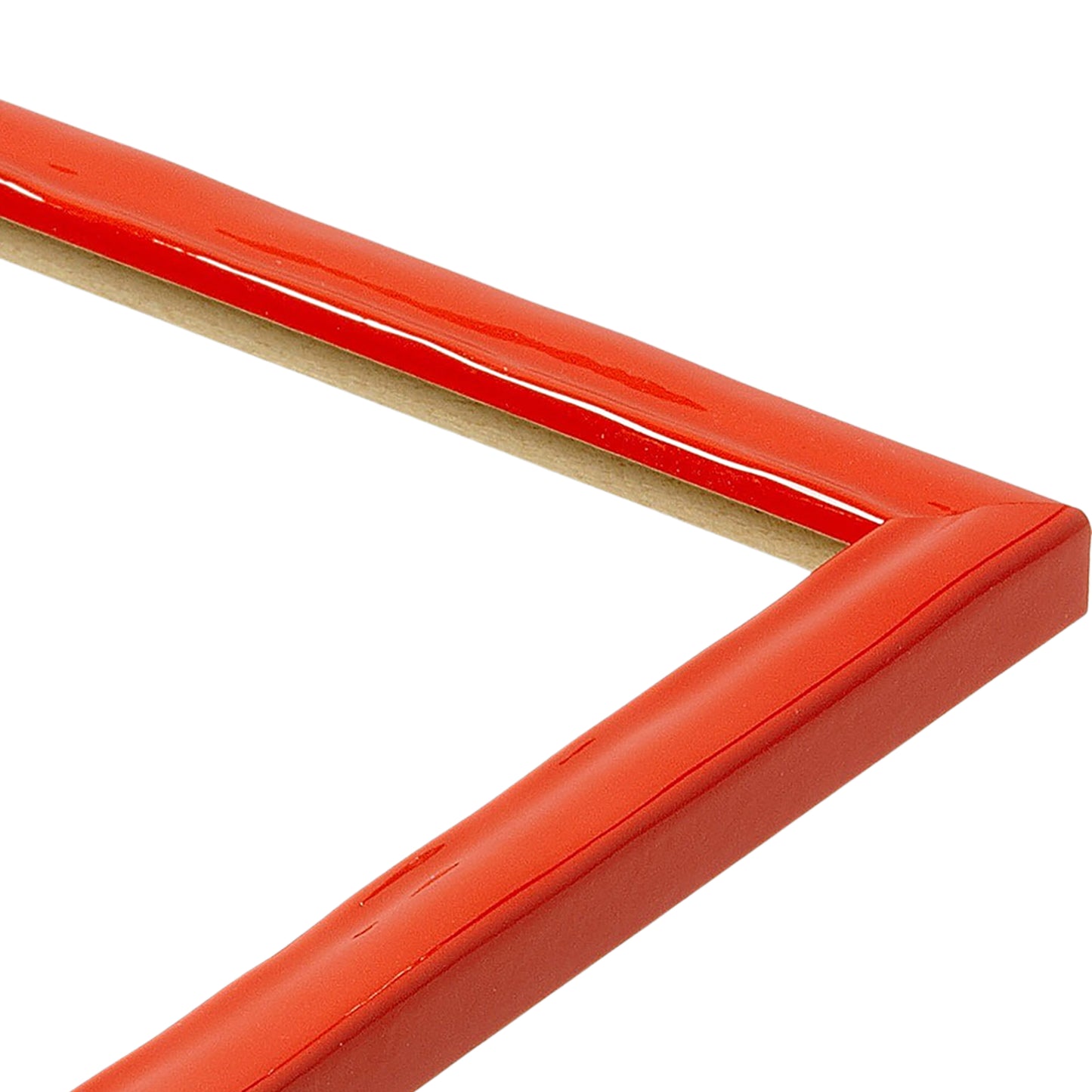 Shimmering Orange Narrow Width Table Top Frame