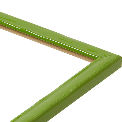 Shimmering Green Narrow Width Table Top Frame