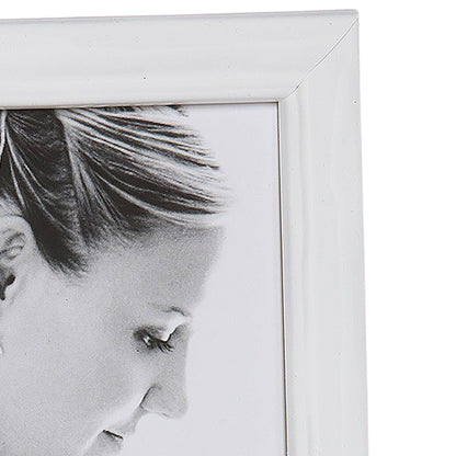 Shimmering White Narrow Width Table Top Frame