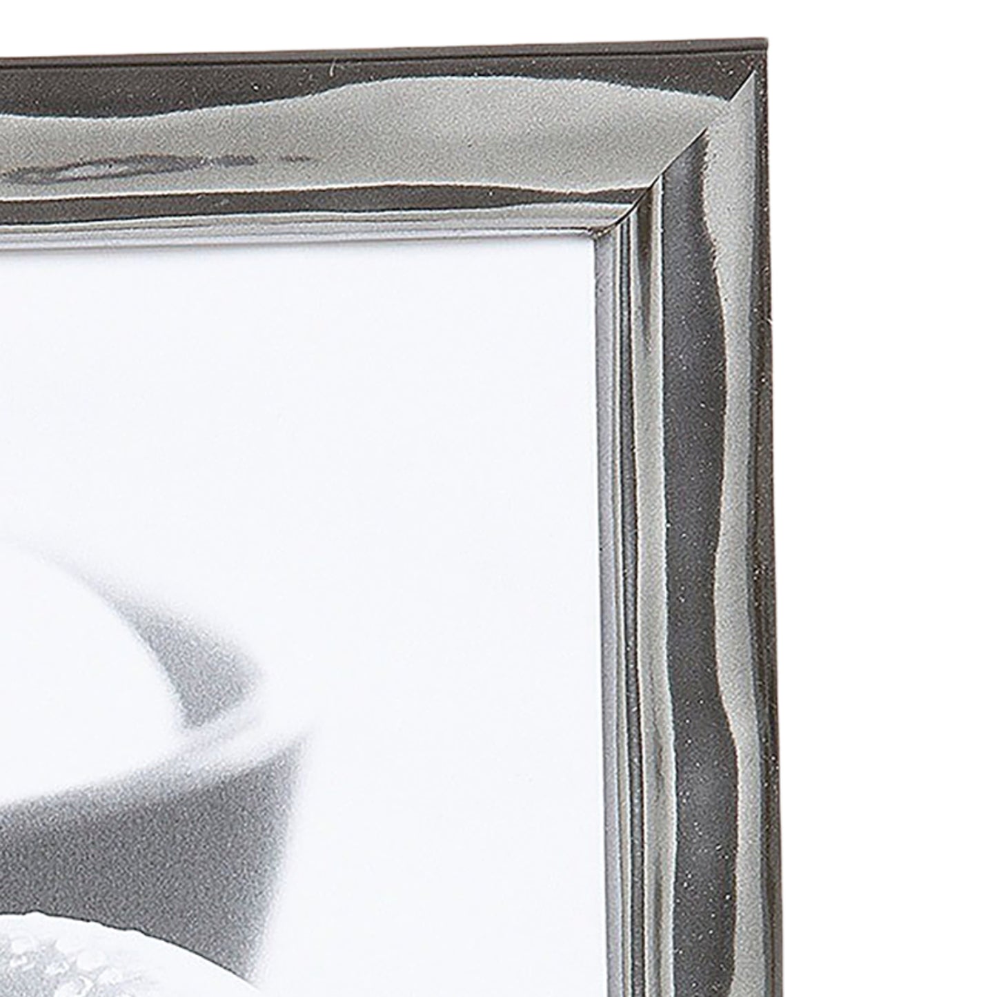 Shimmering Pewter Narrow Width Table Top Frame