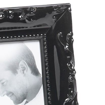 Electric Black Motif Medium Width Table Top Frame
