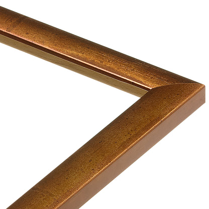 Weathered Gold Traditional Narrow Width Table Top Frame